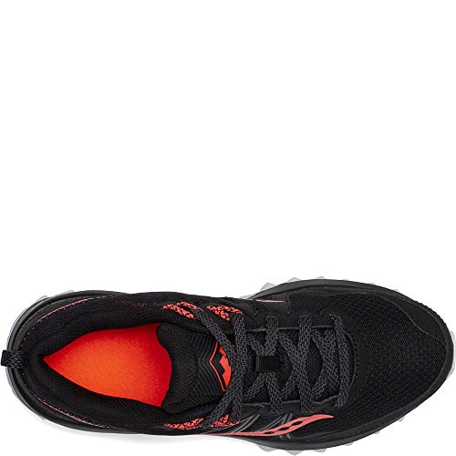Black/Coral