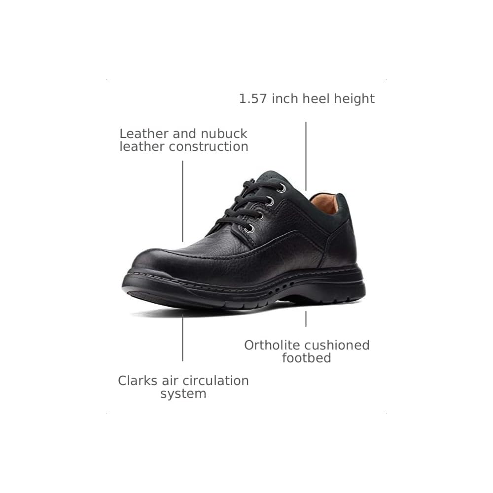 Black Tumbled Leather