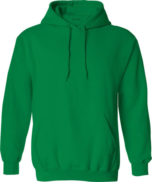 Joe's USA Big and Tall Hoodies for Men Pullover Hooded Sweatshirt-LT-Kelly