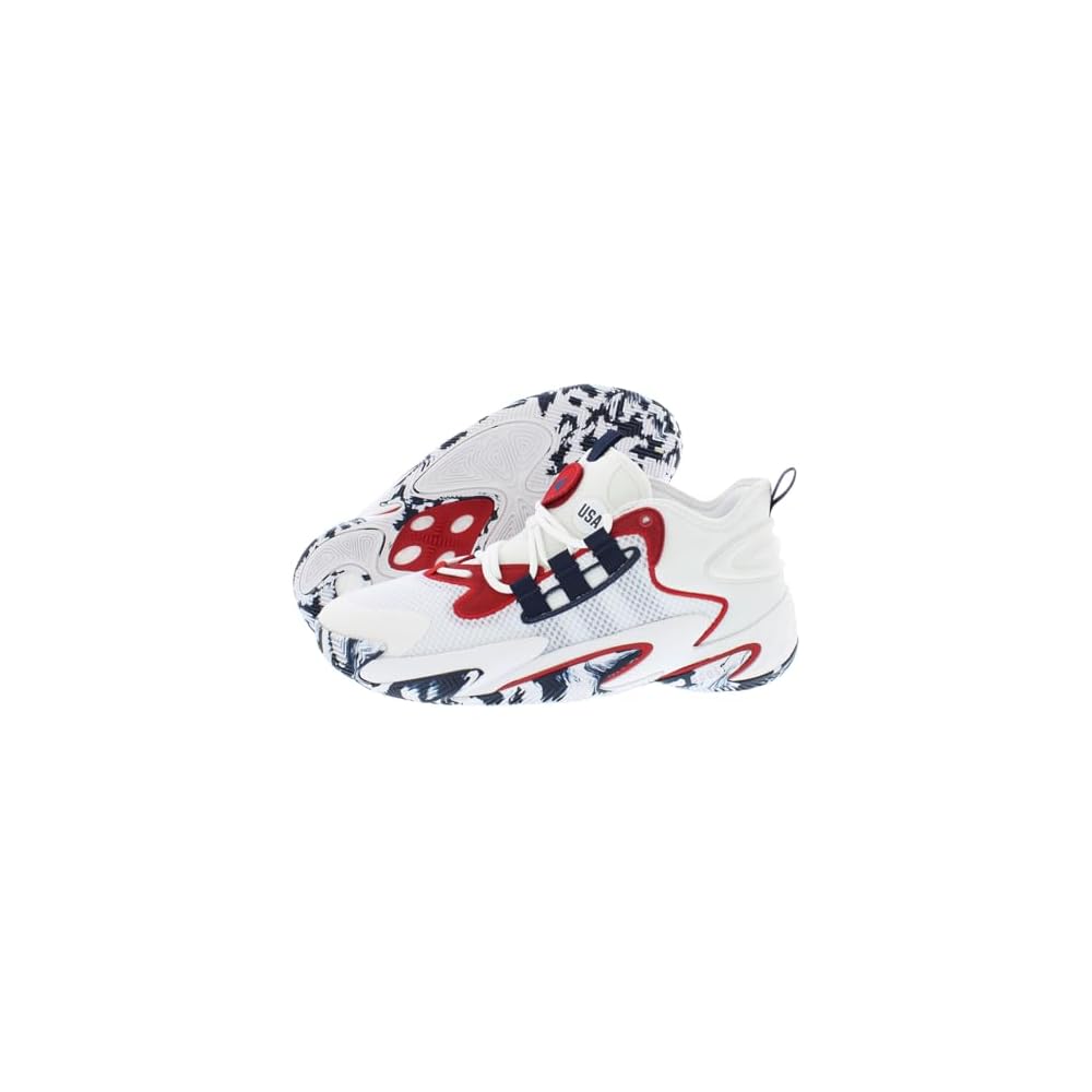 Footwear White/Navy Blue/Red