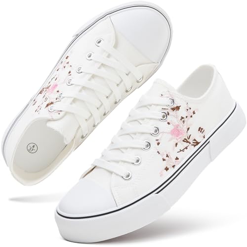 White Embroidery Flower