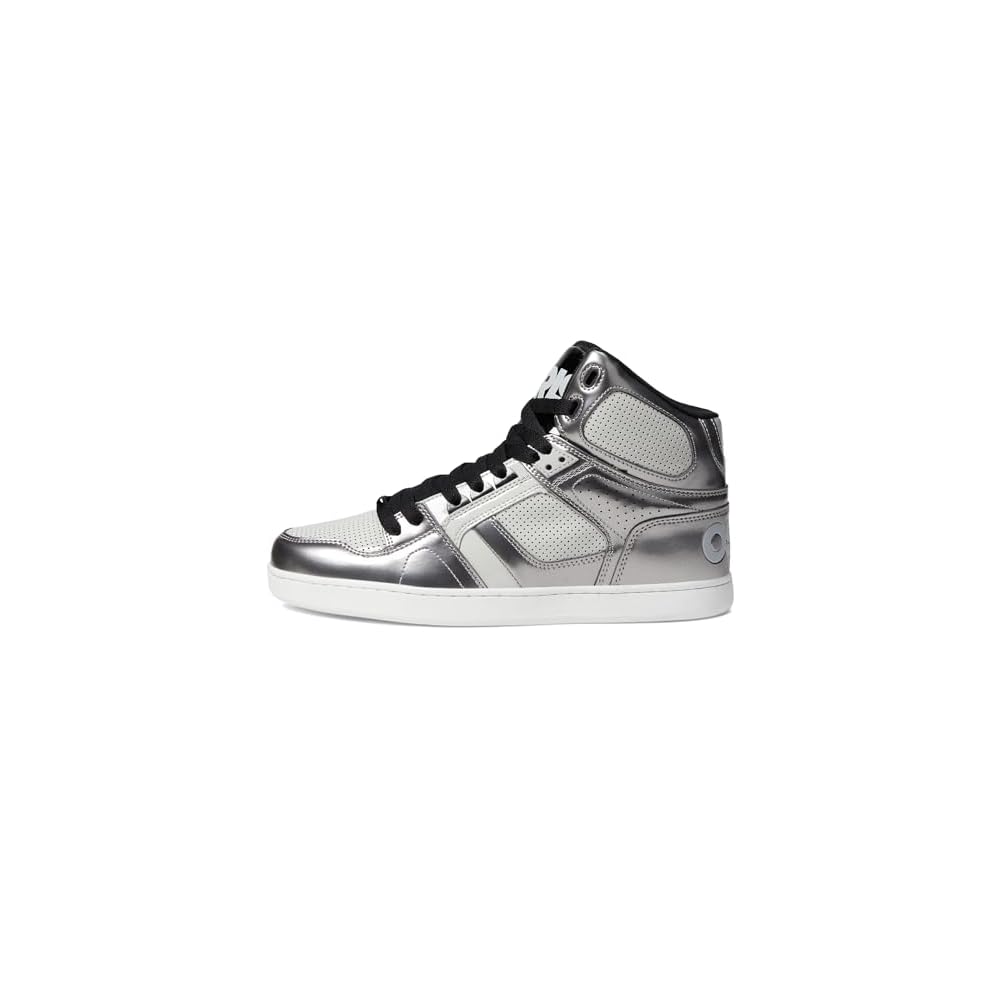 Silver/Black/White