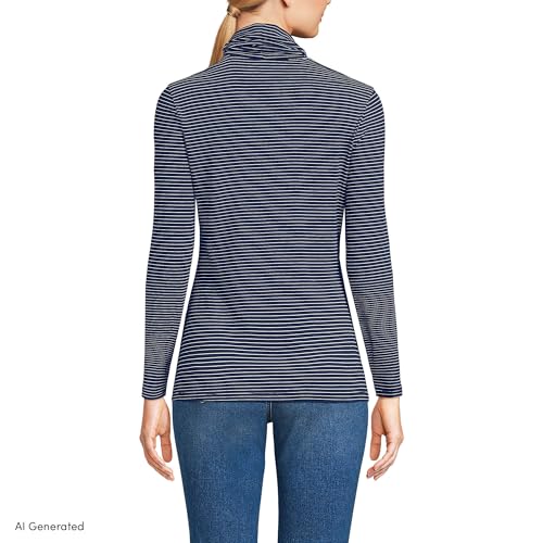 Deep Sea Navy Thin Stripe