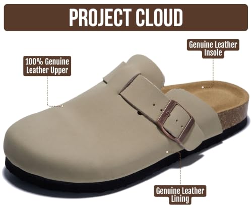 Beige Leather