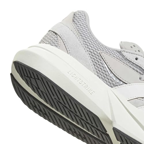 Grey/Off White/Silver Metallic
