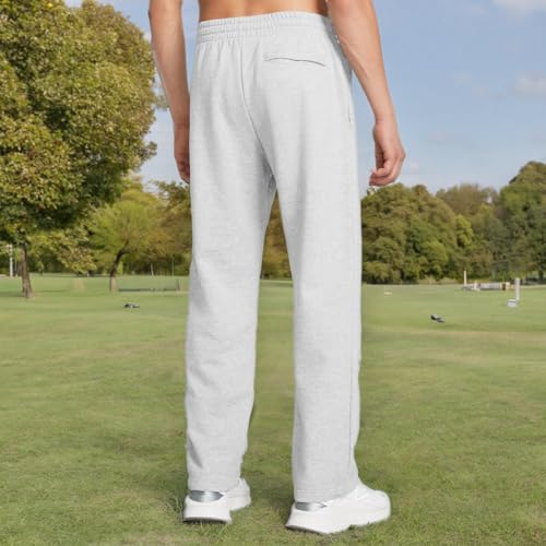 Under Armour Men's Rival Fleece Pants, (011) Mod Gray Light Heather / / White, 4X-Large Tall
