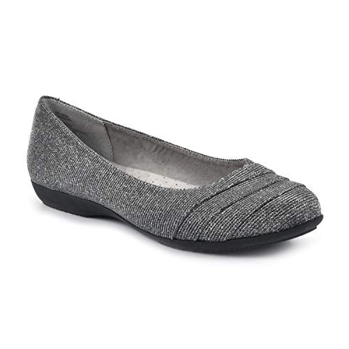 Pewter/Glitter/Fabric