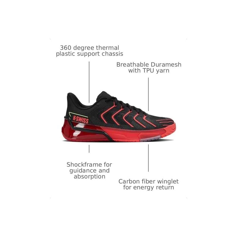Black/Neon Lava/Chili Pepper