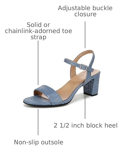 Denim Blue Metallic Twill