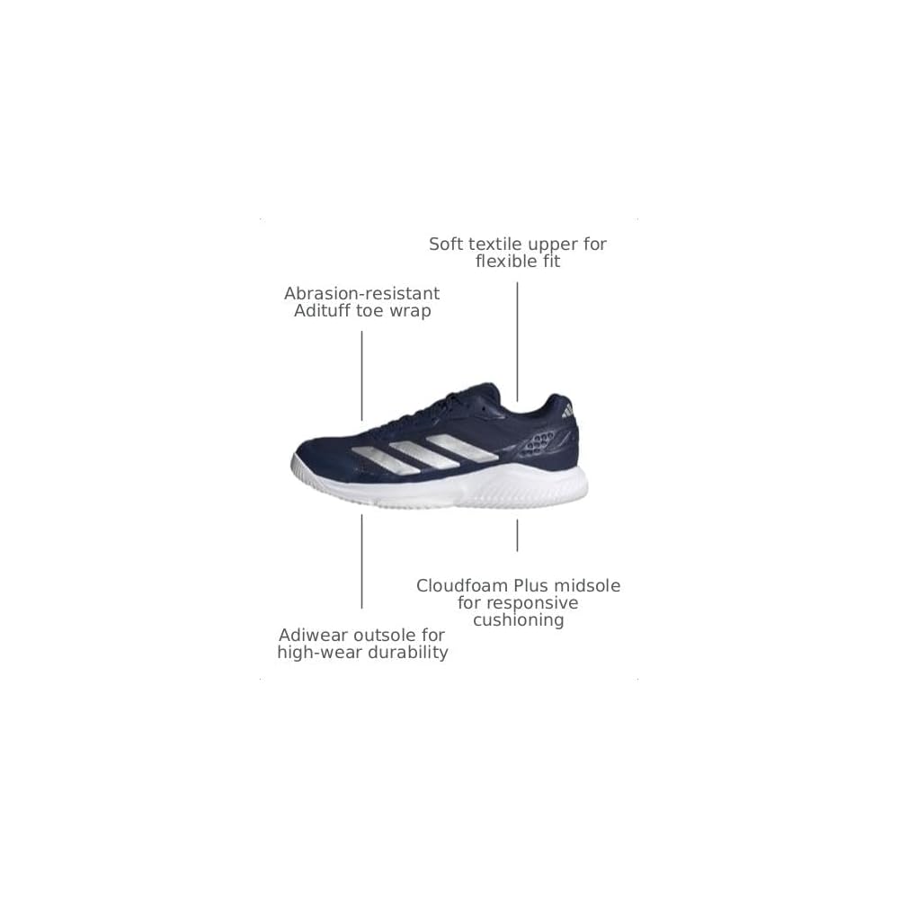 Dark Blue/Silver Metallic/White