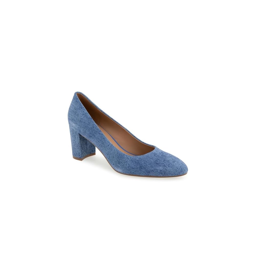 Blue Denim Suede