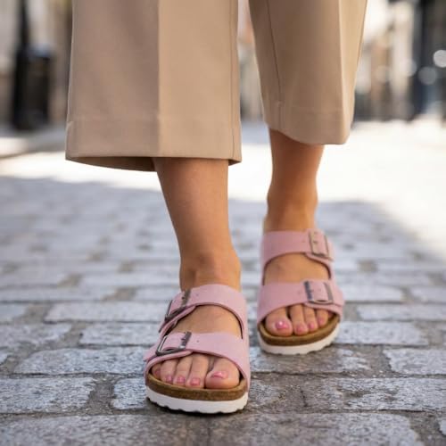 Pink Vegan Suede