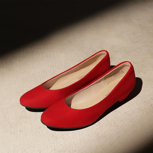 Red/Suede