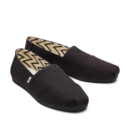 Black/Black Wide Recycled Cotton Canvas