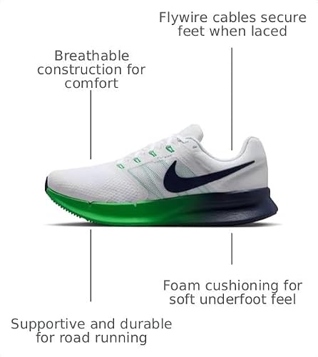 White/Midnight Navy-green Spark