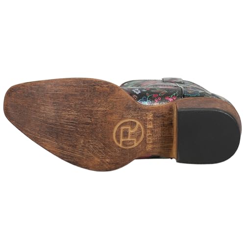 Black Pebble Faux Leather/Snip Toe