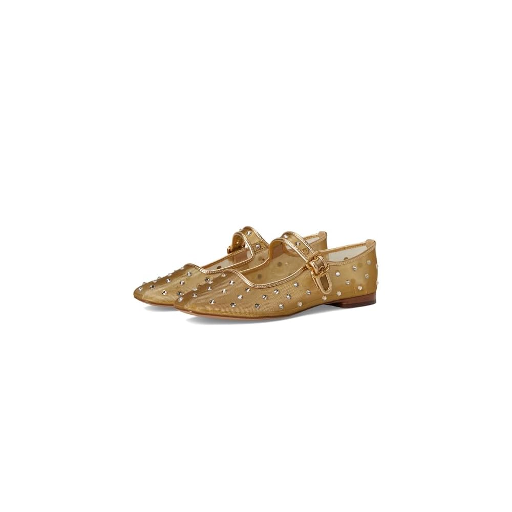 Amber Gold Glitz Mesh