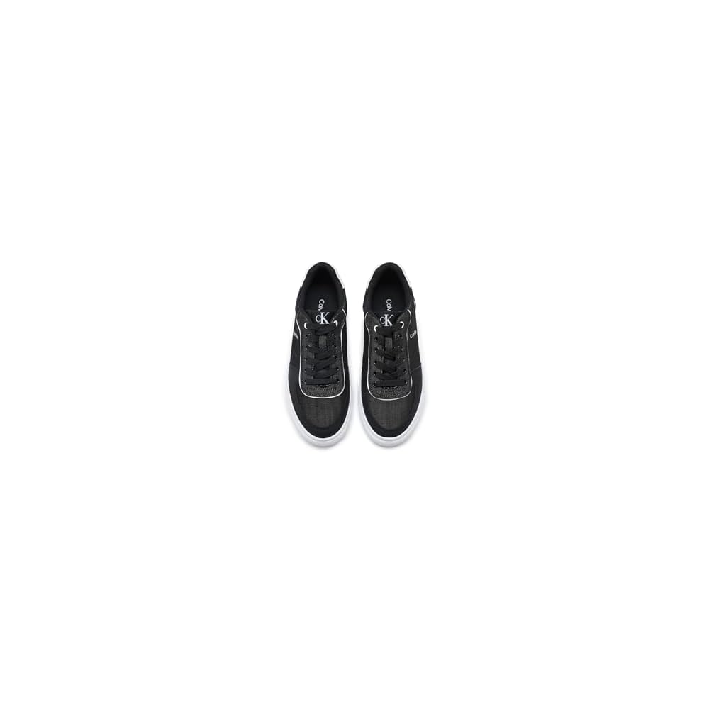 Black Denim/White 001