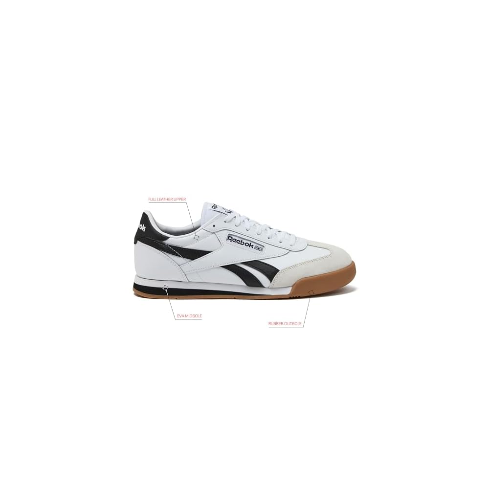 Footwear White/Black/Reebok Gum 4