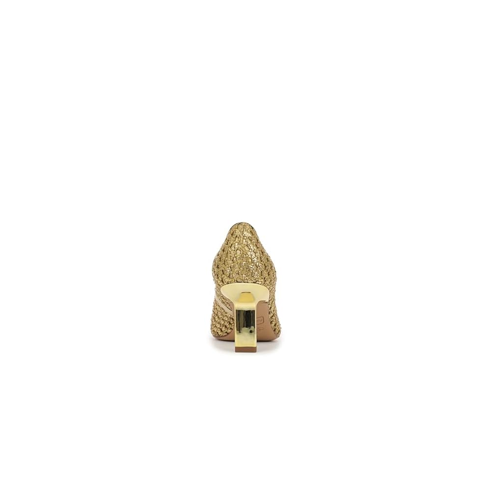 Gold Woven Faux Raffia