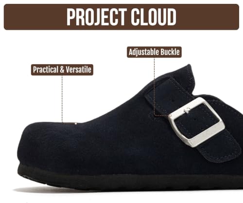 Navy Suede