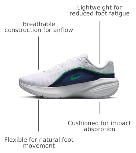 White/Green Spark-midnight Navy