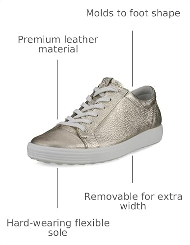 Pure White Gold Leather
