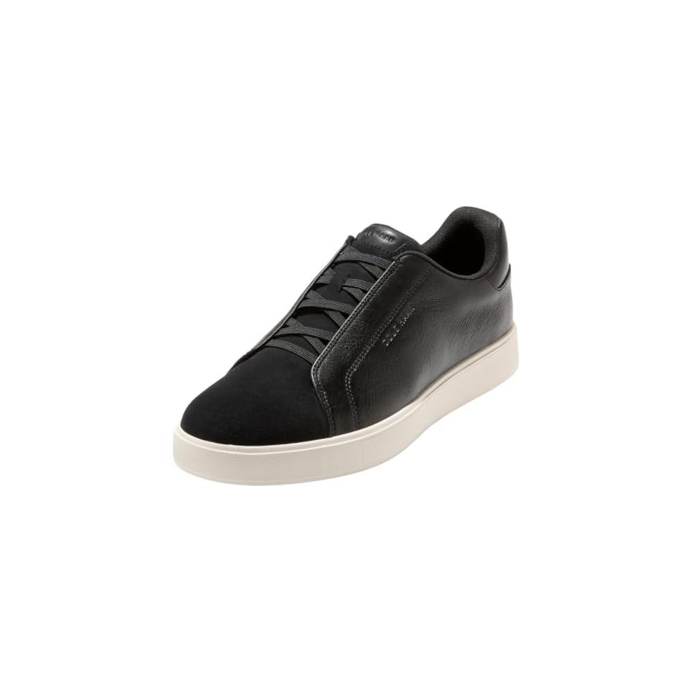 Black/Ivory Suede
