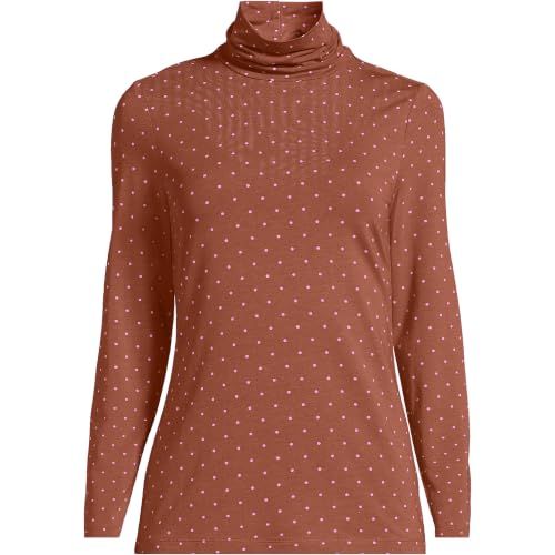 Rich Ginger/Pink Mini Dot