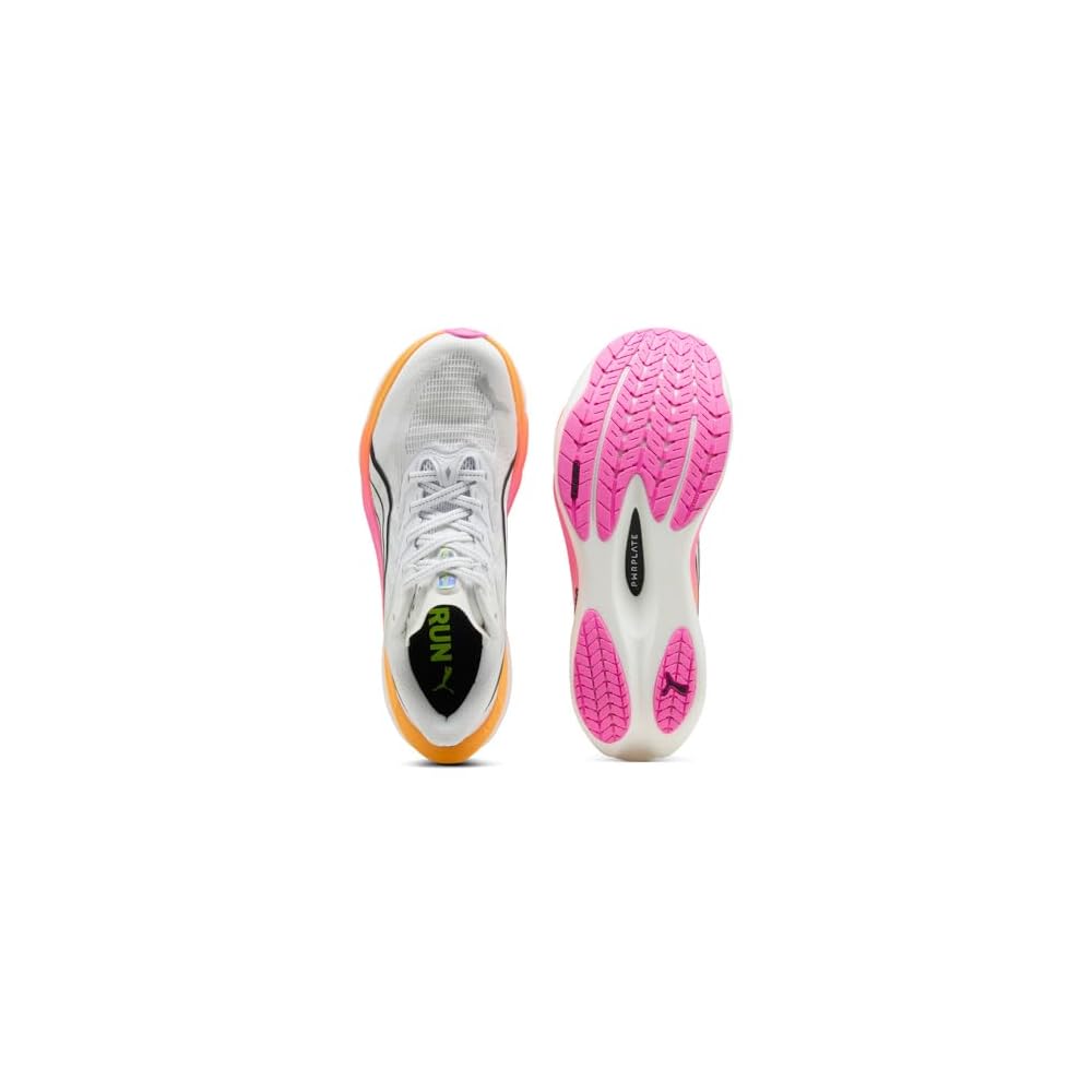 Puma White-poison Pink-glowing Red