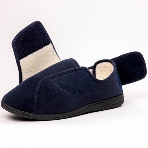 Navy Blue With Sherpa Fleece