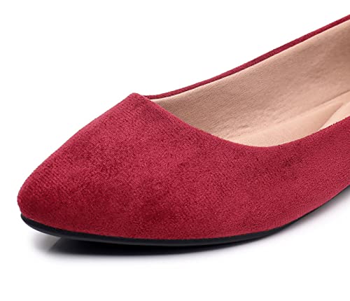 Burgundy Suede