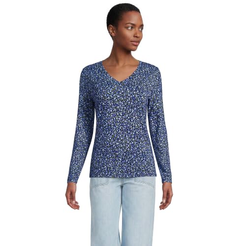 Clear Blue/Navy Ditsy Floral