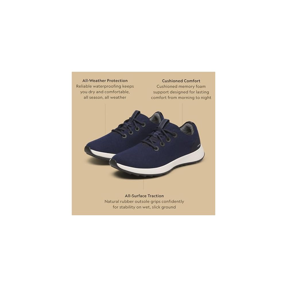 Dark Navy (Natural White Sole)