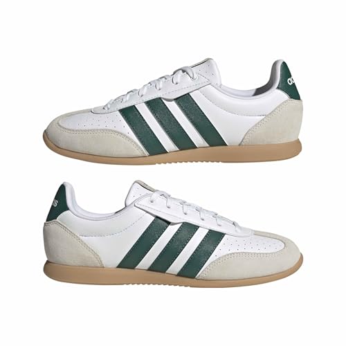 White/Collegiate Green