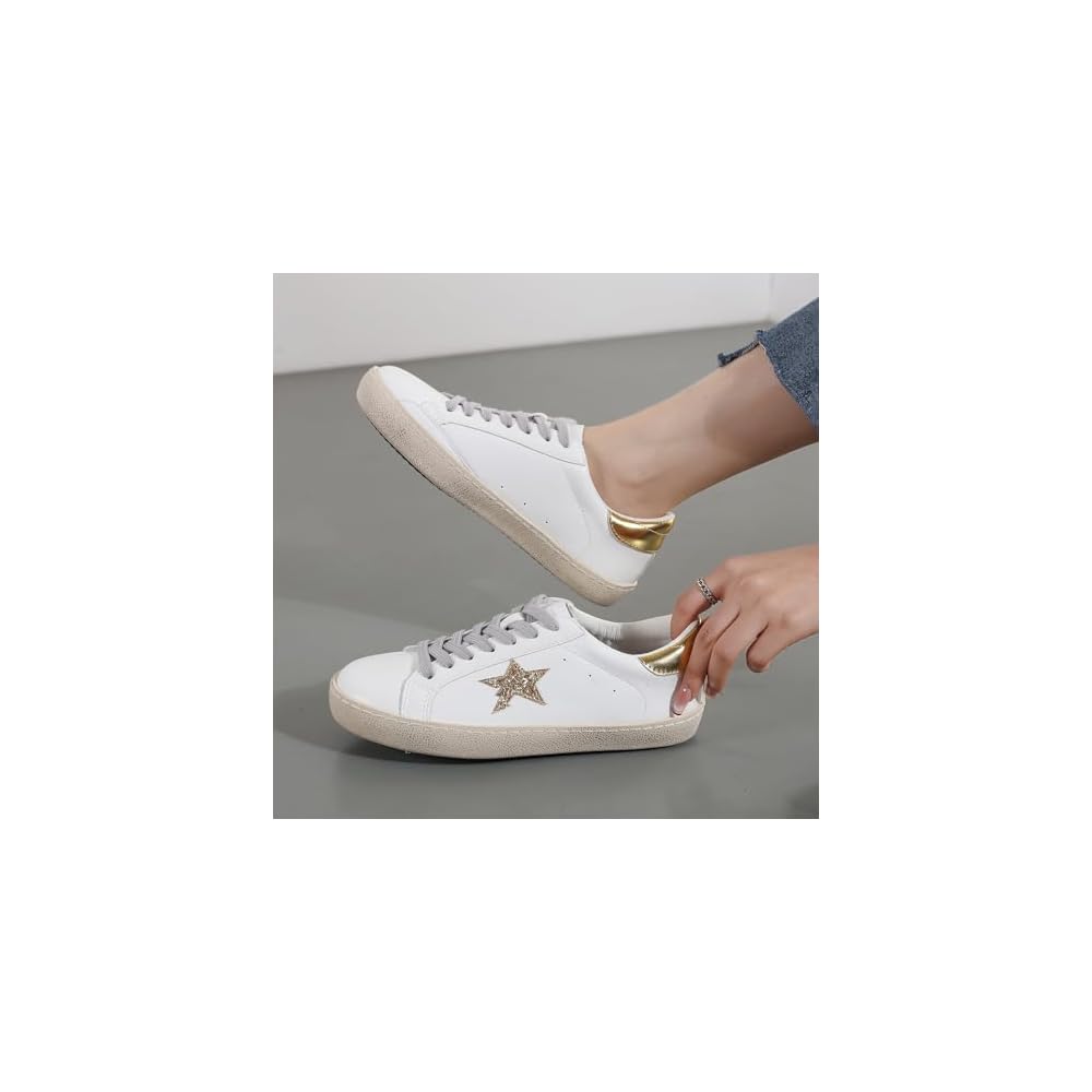 White/Gold Star