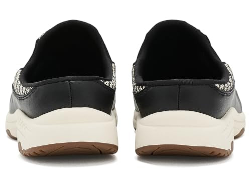 Black/Ivory Raffia