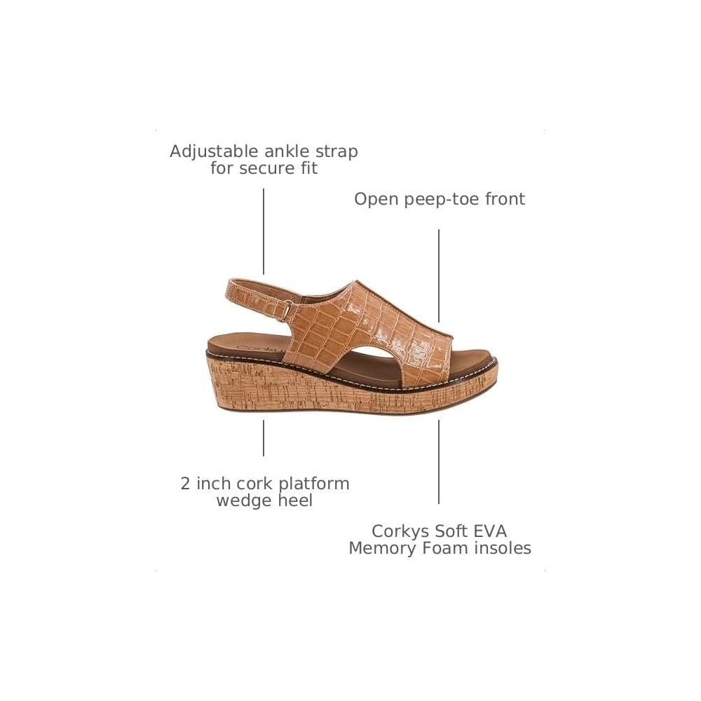 Caramel Patent Croco