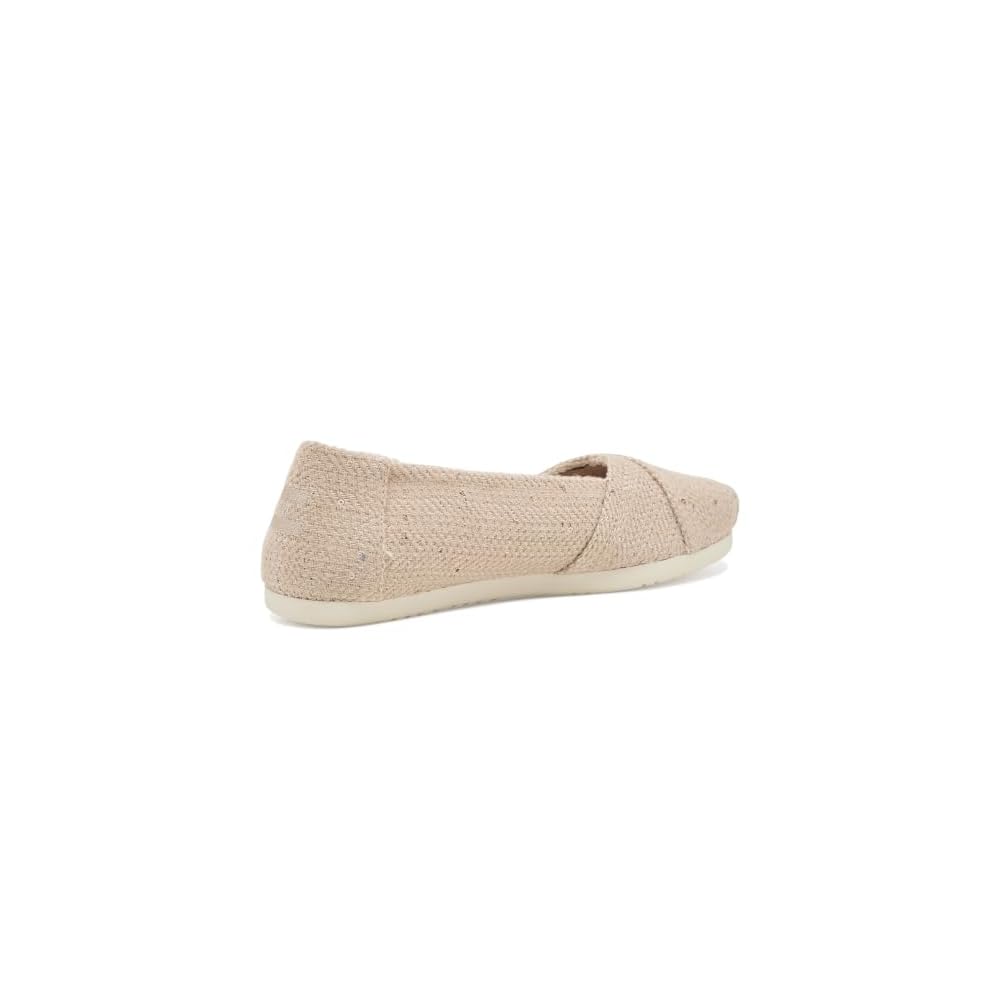 Oatmeal Sequin Herringbone/Faux Shearling