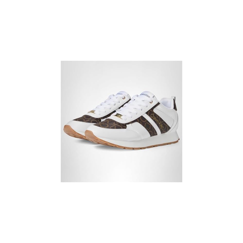 White/Dark Brown Logo