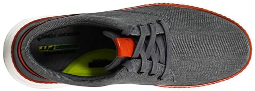 Charcoal/Orange