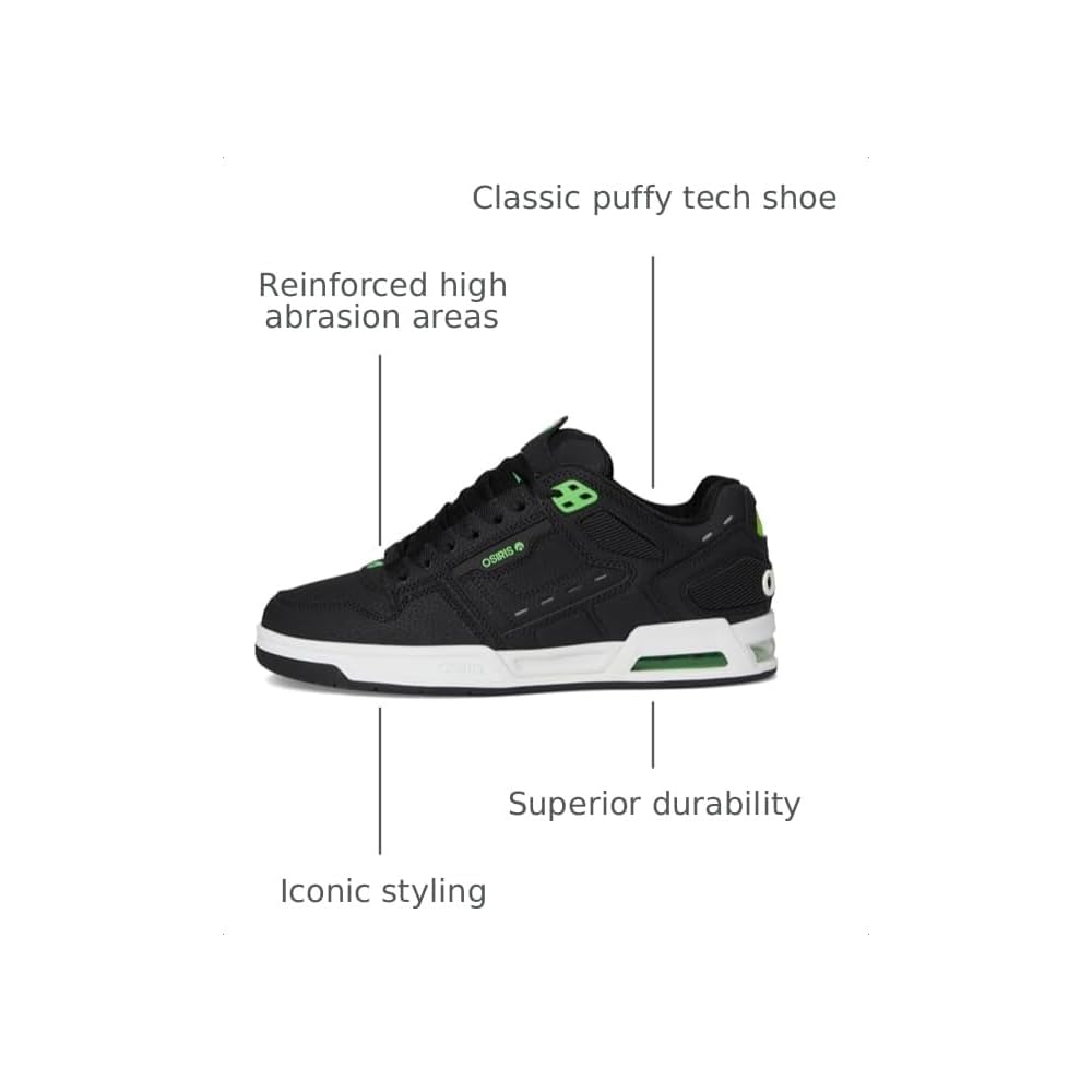 Black/Black/Green