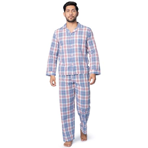 Ivory/Blue/Red Plaid - Long Sleeve