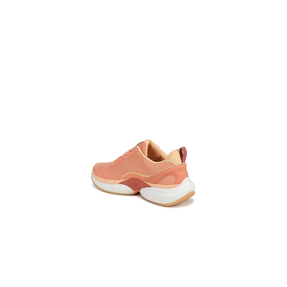 Shell Coral Faux Leather/Knit