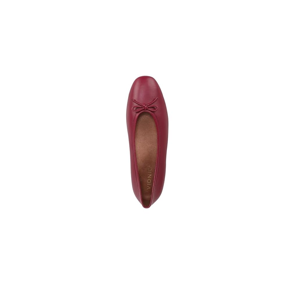 Tibetan Red Nappa Leather