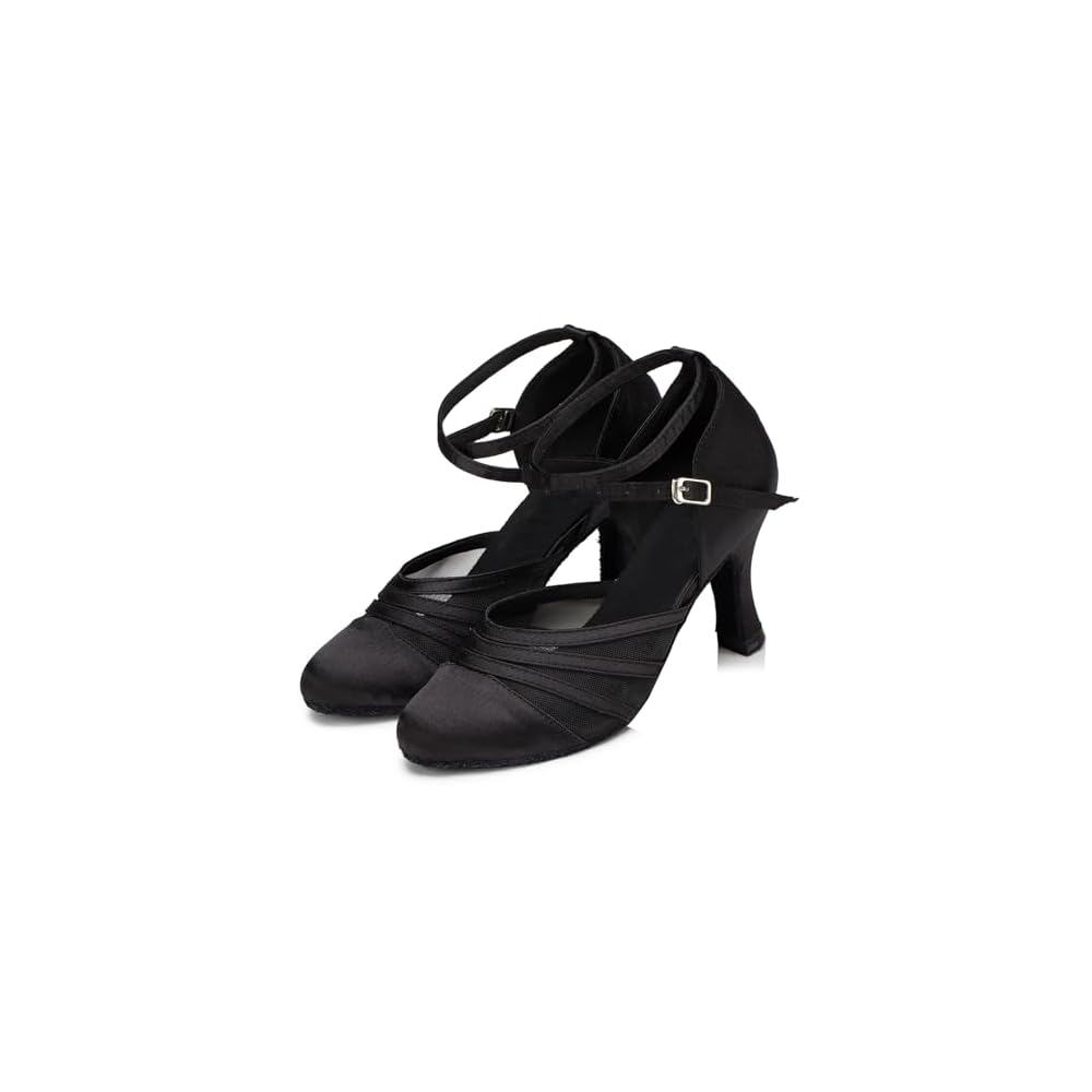 L189 Black 8cm Heel