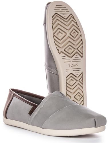 Drizzle Grey Brushed Twill/Tan Synthetic Trim