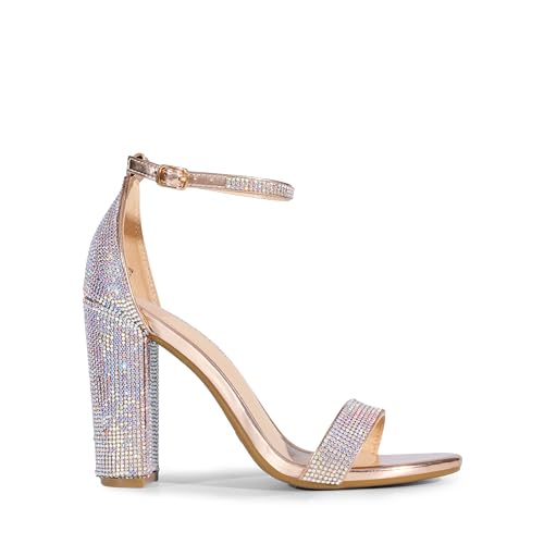 Rose Gold-rhinestone