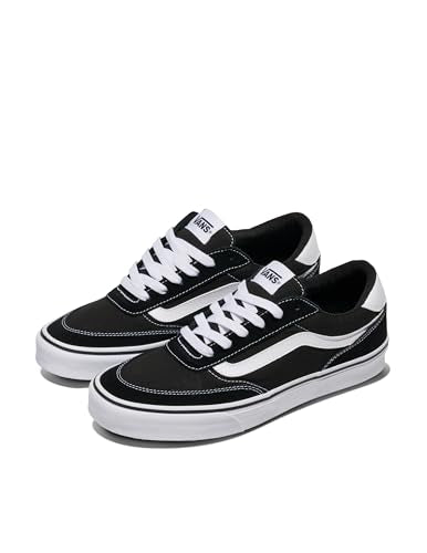 Suede/Canvas Black/White