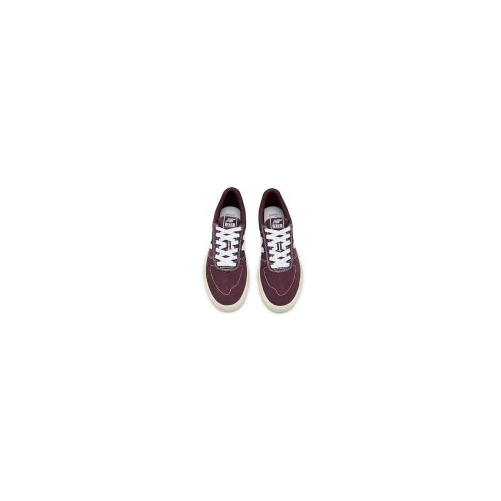 Burgundy/White